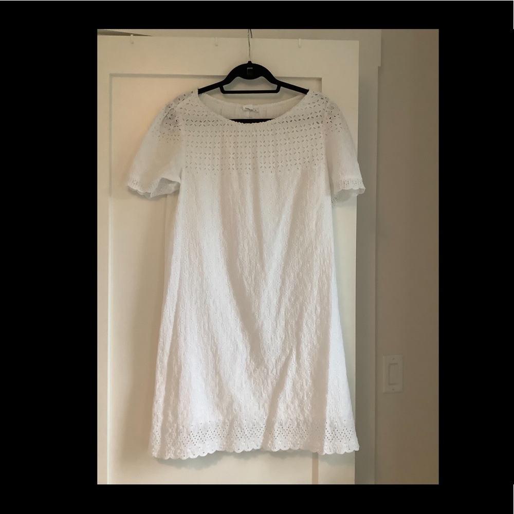 Gap midi eyelet dress size M